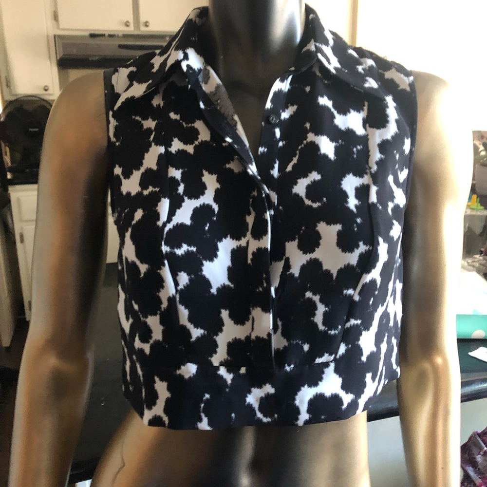 A.L.C brand crop top.
